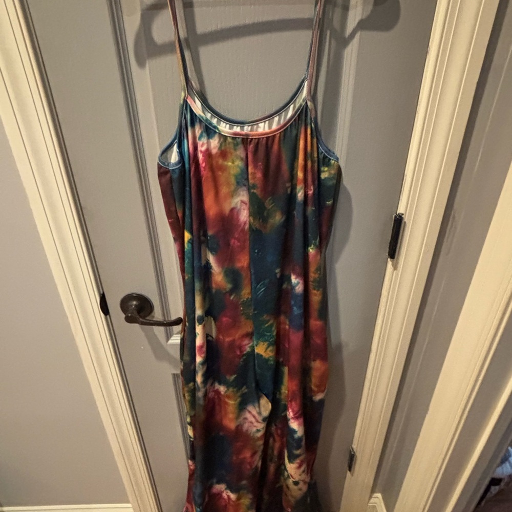 Colorful Tie-Dye Jumper